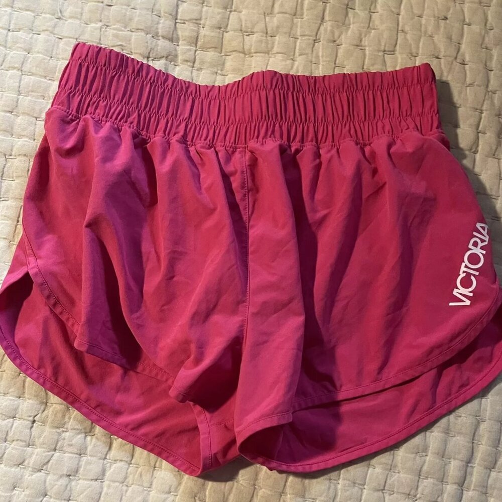 VICTORIA'S SECRET VSX SPORT Women’s XS Athletic Gym Shorts Hot Pink